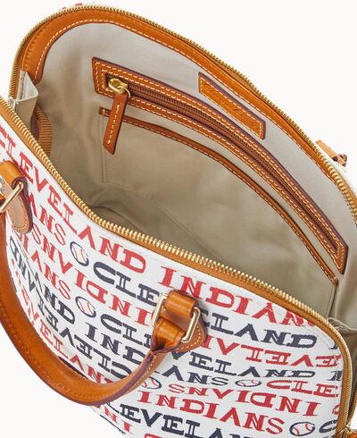 MLB Indians Zip Zip Satchel