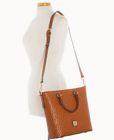 Ostrich Editor's Tote