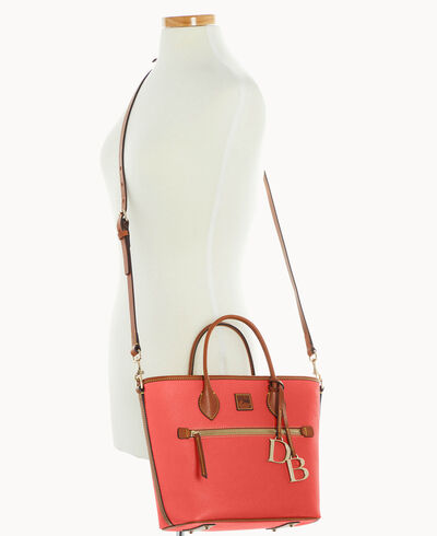 Pebble Grain Handle Tote