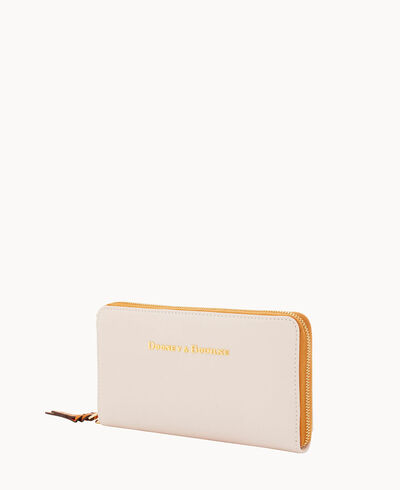 City Large Zip Around Wristlet