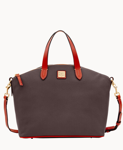 Pebble Grain Satchel