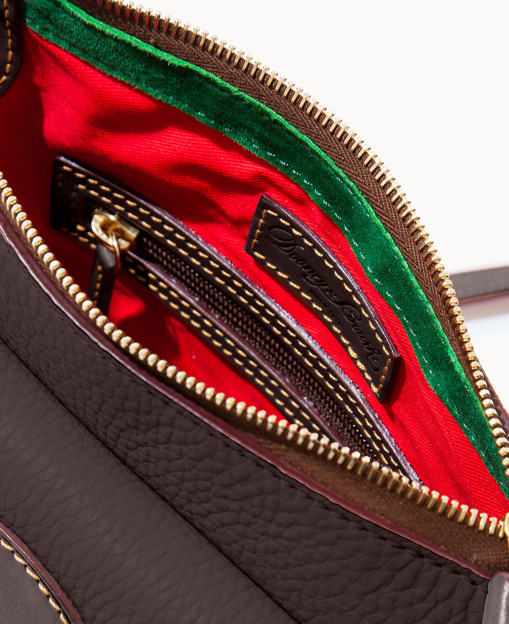 Dooney & bourke florentine leather pocket crossbody deals