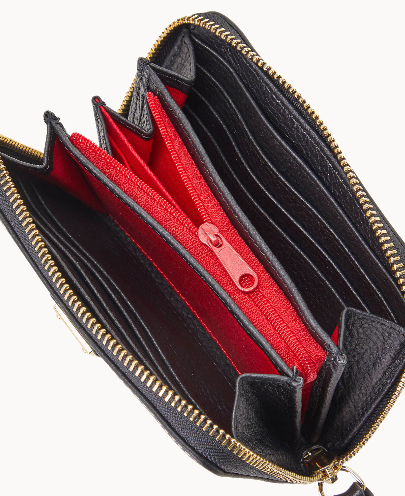 Dooney and bourke zip wallet hot sale