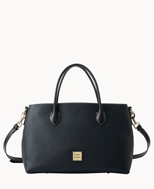 Pebble Grain Large Handle Tote