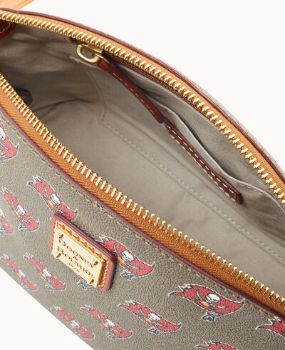 NFL Buccaneers Suki Crossbody Med Wristlet