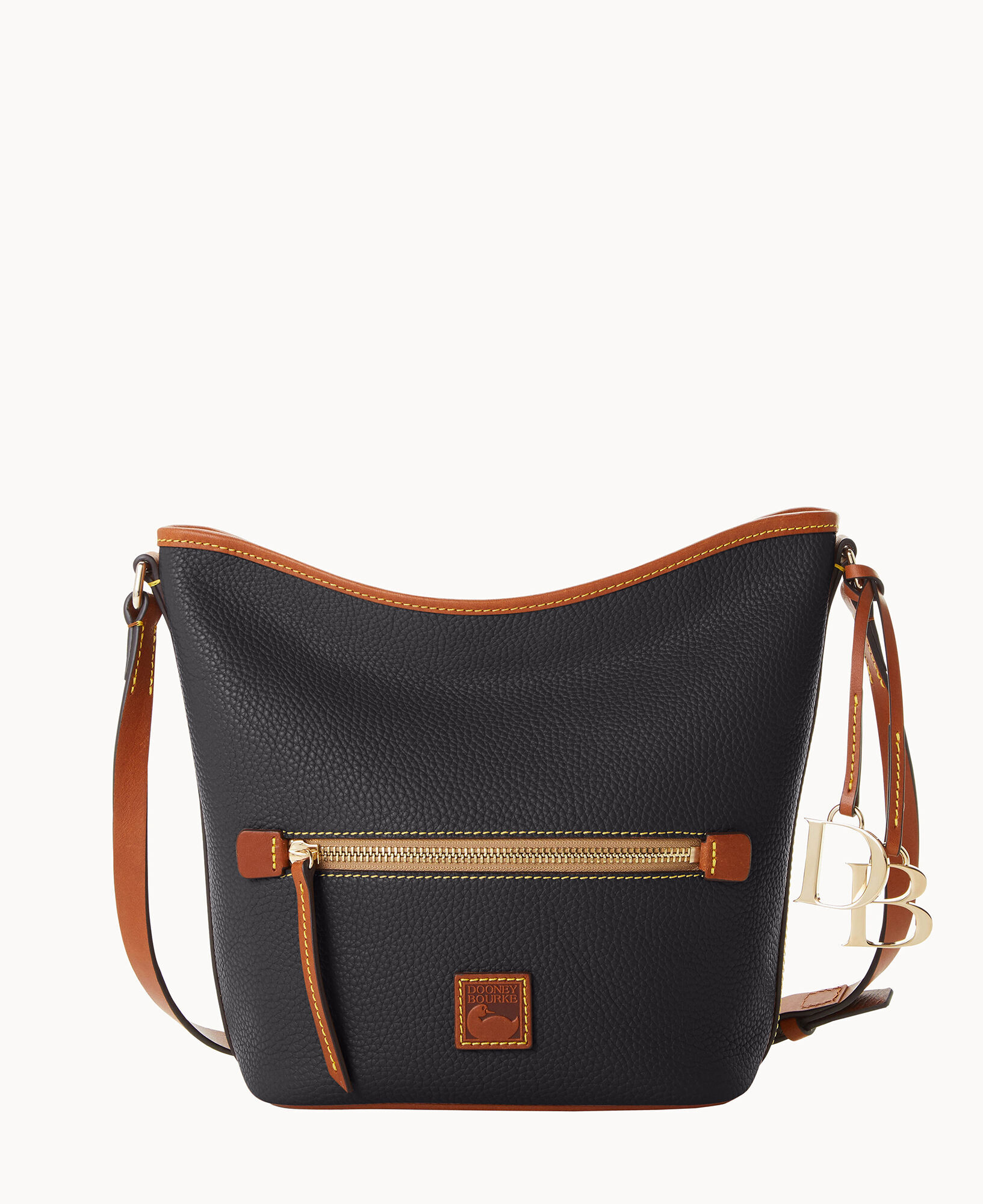 Dooney bourke zip zip pebble satchel top