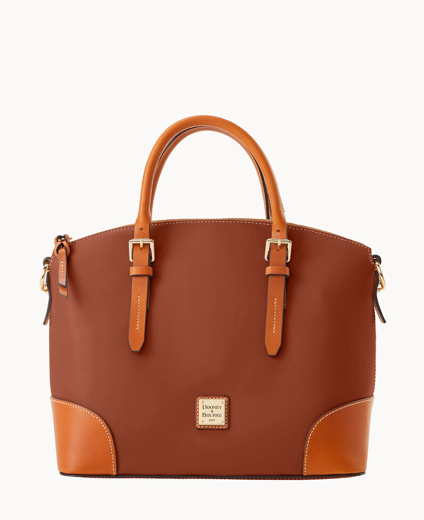 Dooney & bourke store pebble leather domed satchel