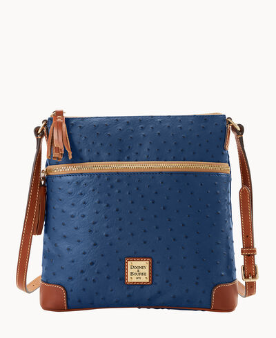 Ostrich Tassel Crossbody