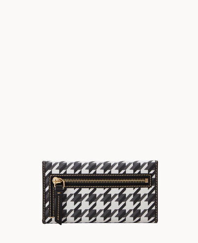 Houndstooth Continental Clutch