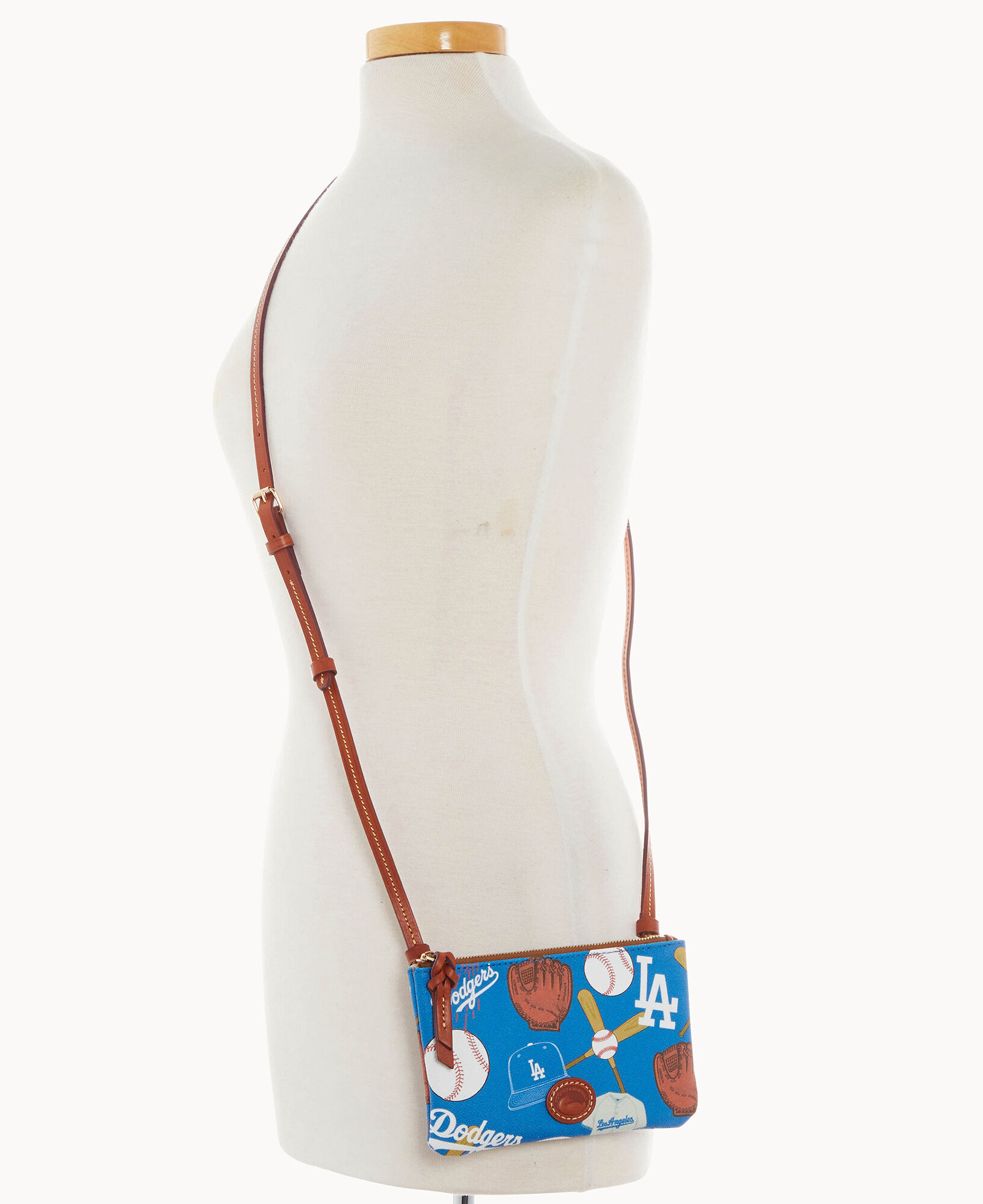 Dooney Bourke MLB Dodgers Top Zip Crossbody