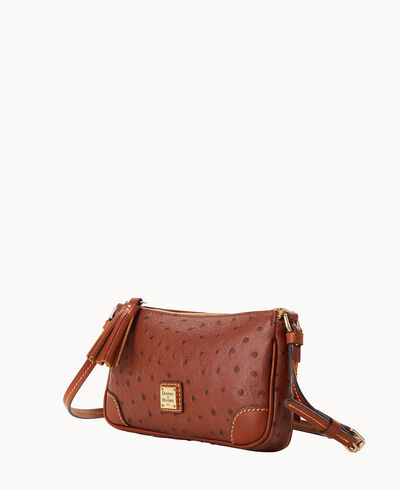Ostrich Slim Crossbody