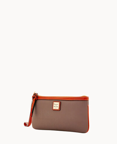 Pebble Grain Clutch Wristlet