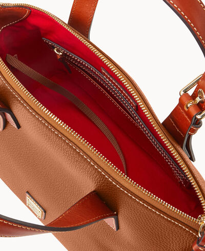 Pebble Grain Trina Satchel