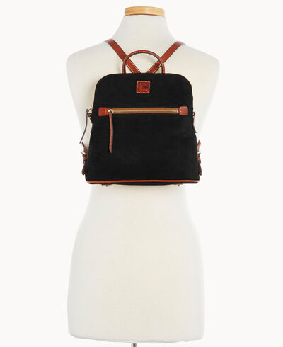 Suede Backpack