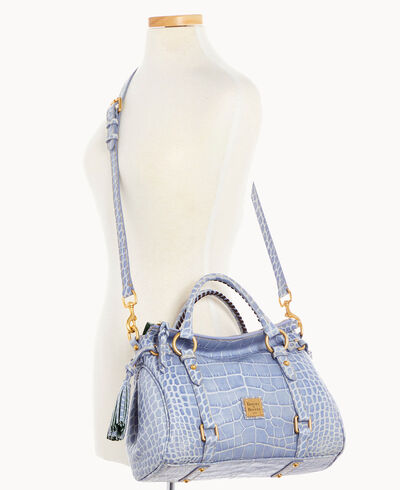 Croco Fino Satchel