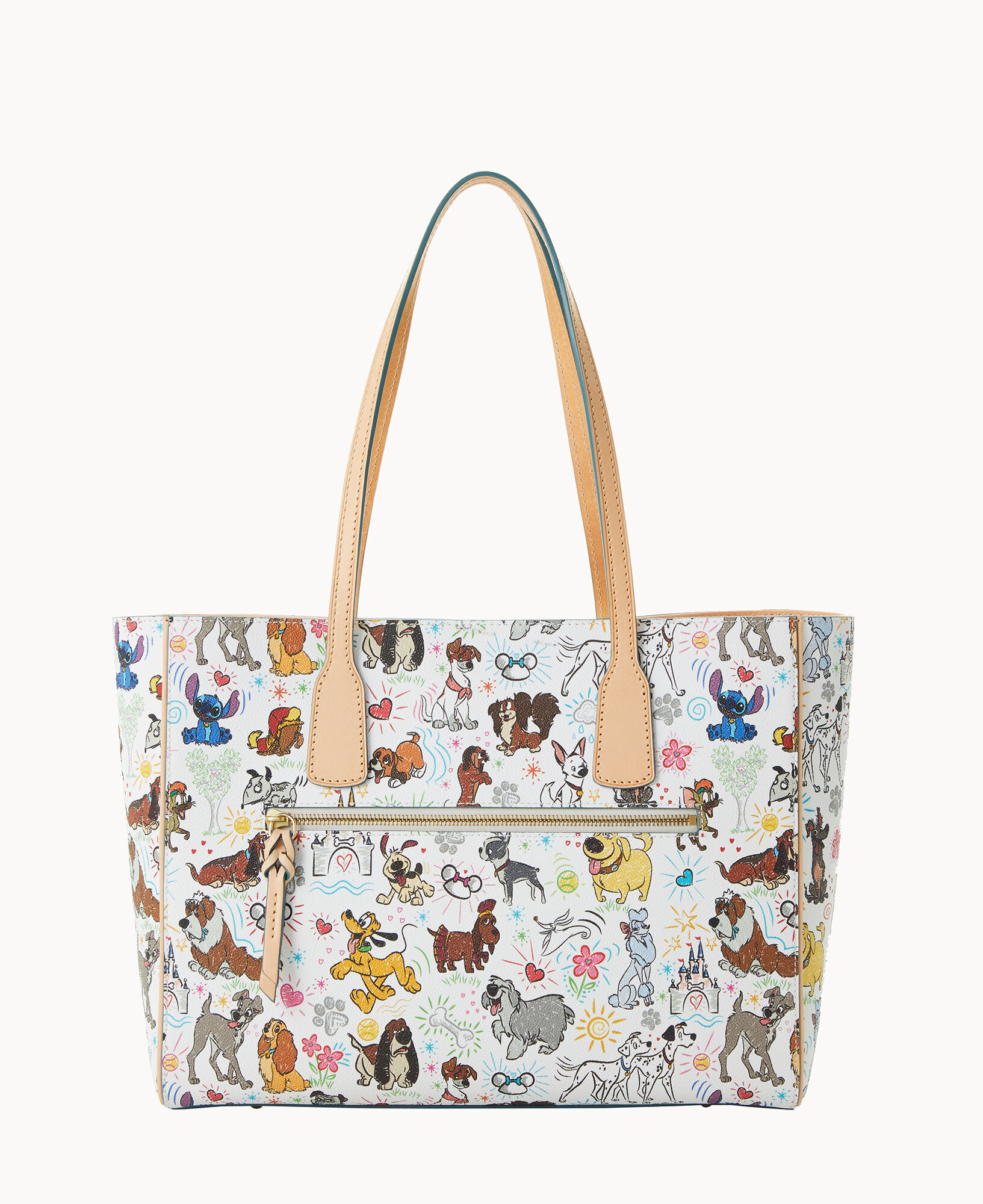 Disney paw prints tote bag by dooney & bourke outlet