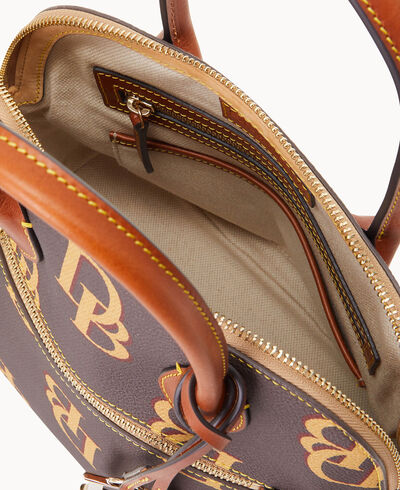 Monogram Domed Satchel