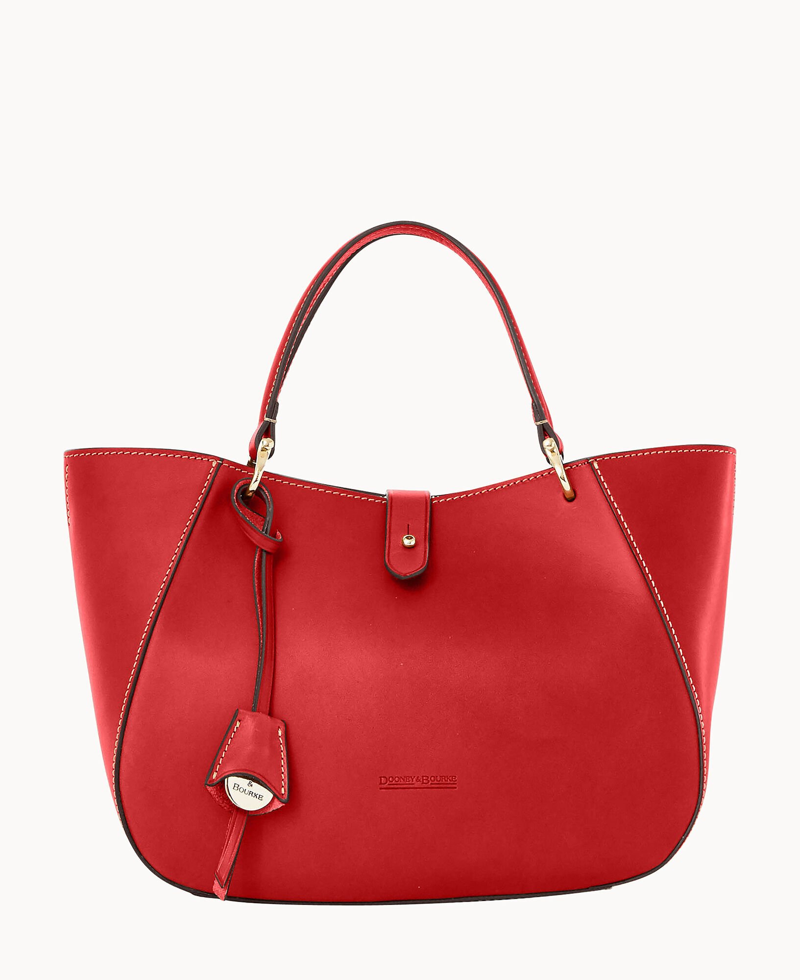 Alto Structured Italian Leather Bags Dooney Bourke