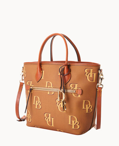 Monogram Handle Tote