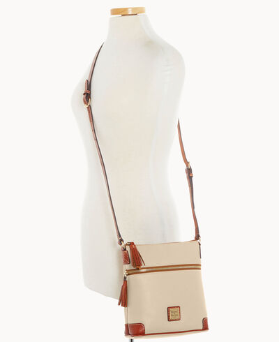 Pebble Grain Small Tassel Crossbody