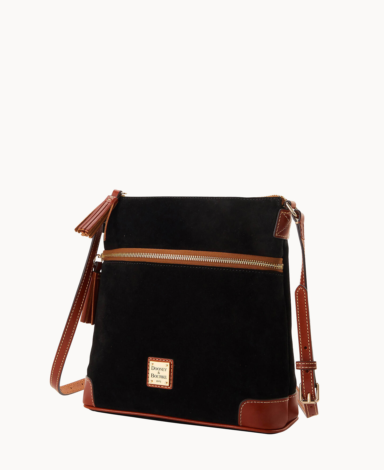 Dooney Bourke Suede Tassel Crossbody