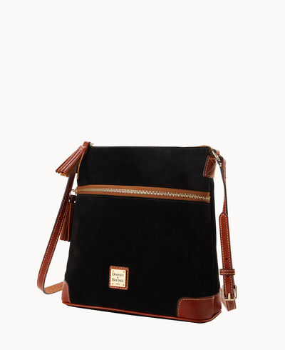 Suede Tassel Crossbody