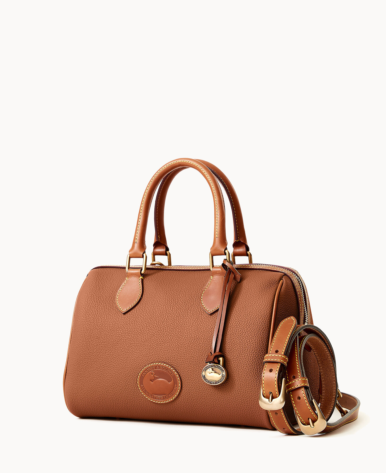Dooney Bourke All Weather Leather 3.0 Barrel Satchel 28