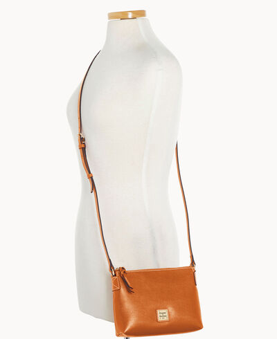 Saffiano Crossbody Pouchette