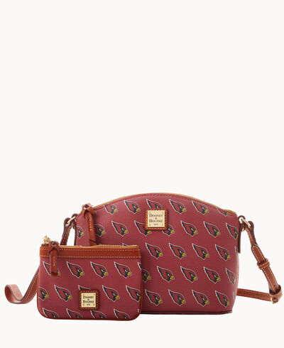 NFL AZ Cardinals Suki Crossbody Med Wristlet