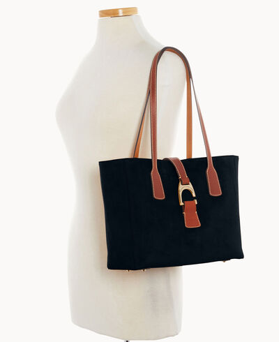 Suede Small Shannon Tote