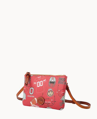 Collegiate Ohio State Top Zip Crossbody