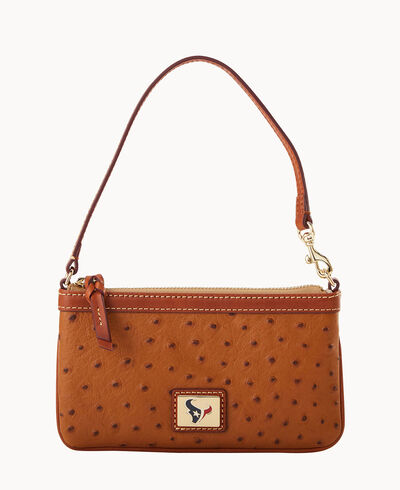 NFL Texans Large Slim Wristlet