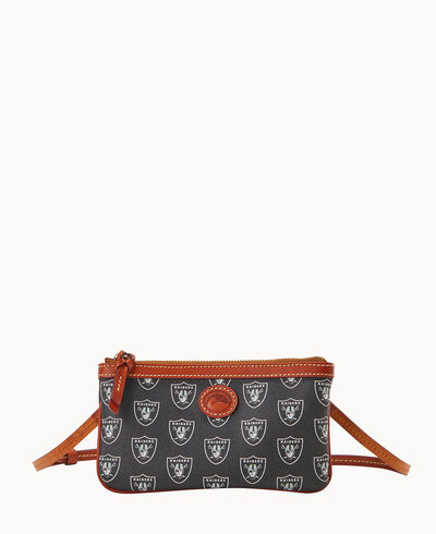 NFL Raiders Large Slim Crossbody