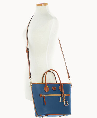 Pebble Grain Handle Tote
