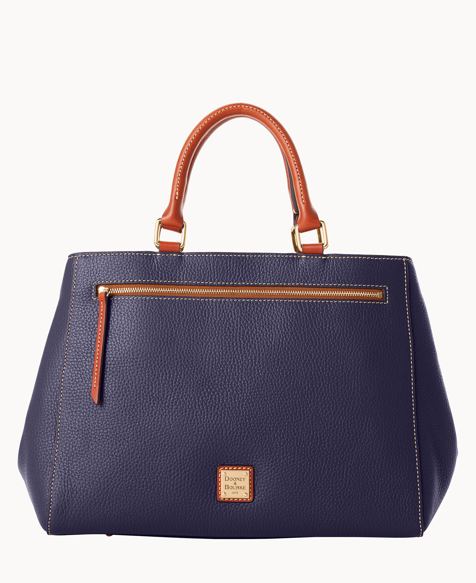 Dooney & bourke pebble grain discount zip zip satchel