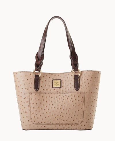 Ostrich Small Gretchen Tote