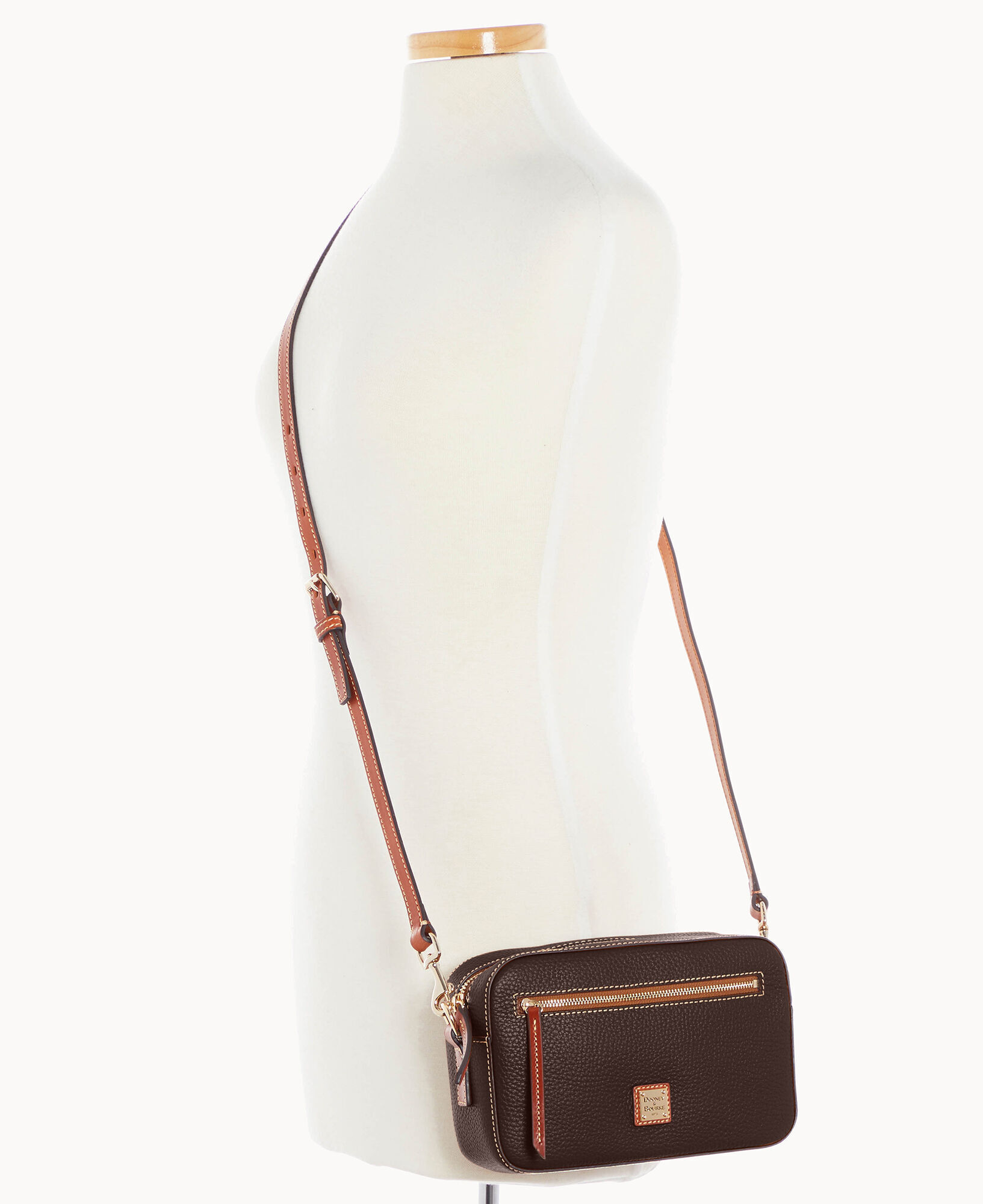 Dooney Bourke Pebble Grain Camera Zip Crossbody
