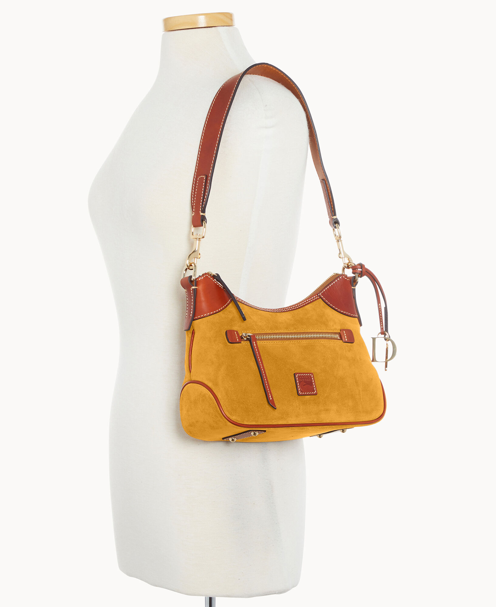 Dooney and bourke suede hobo bag new arrivals