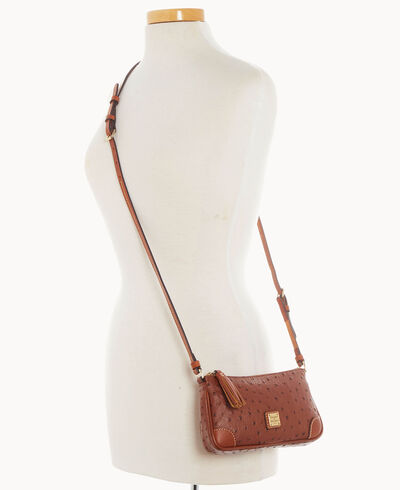 Ostrich Slim Crossbody