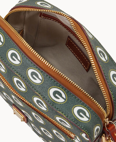 NFL Packers Camera Zip Crossbody