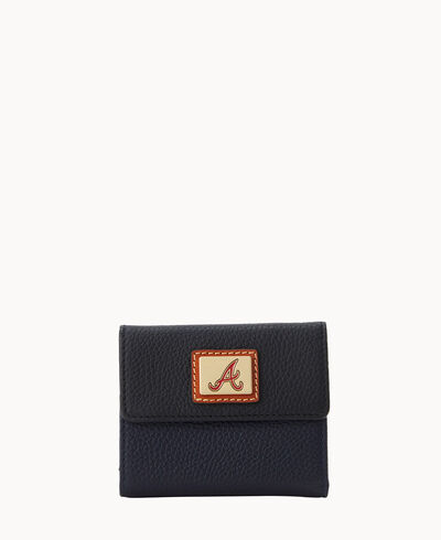 MLB Braves Smal Flap CC Wallet