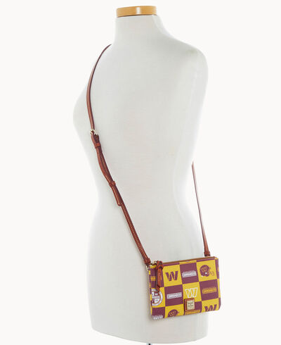 NFL Commanders Top Zip Crossbody