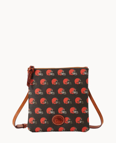 NFL Browns North South Top Zip Crossbody