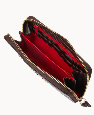 Denison Zip Around Phone Wristlet