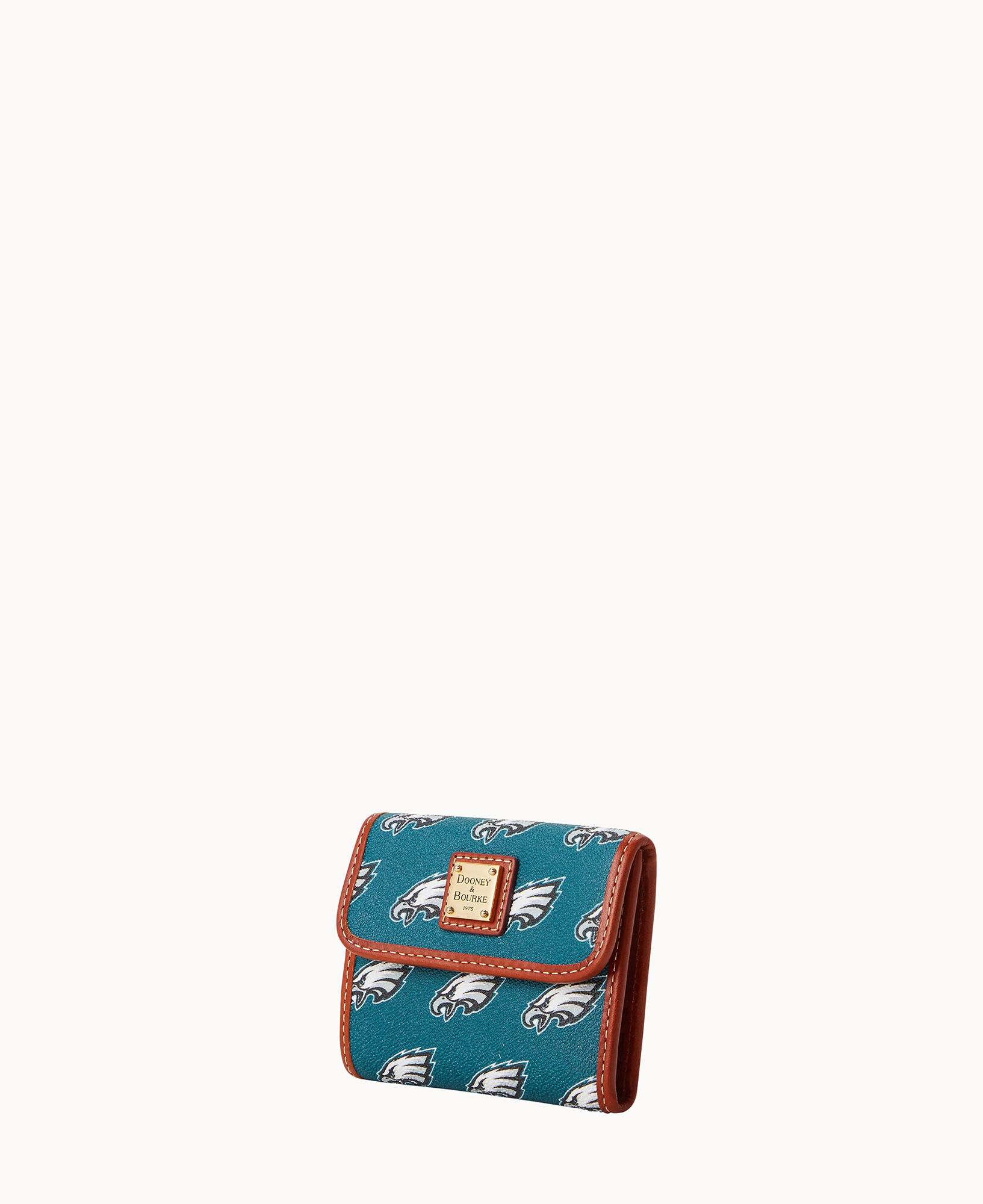 Dooney Bourke NFL Eagles Flap Credit Card Wallet
