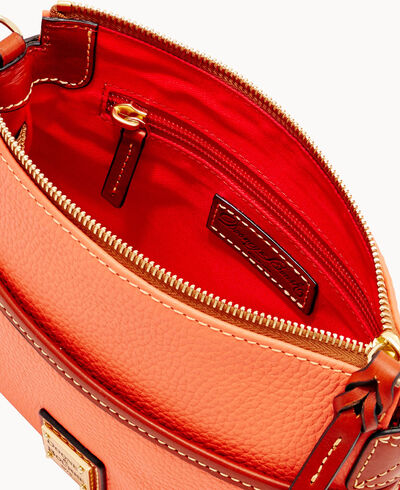 Pebble Grain Ginger Crossbody