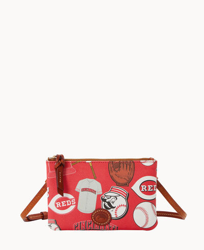 MLB Reds Top Zip Crossbody