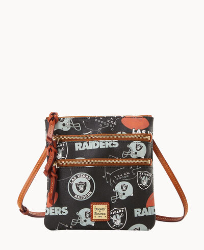 NFL Raiders North South Triple Zip Crossbody
