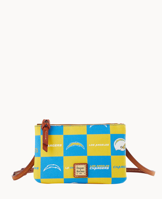 NFL Chargers Top Zip Crossbody