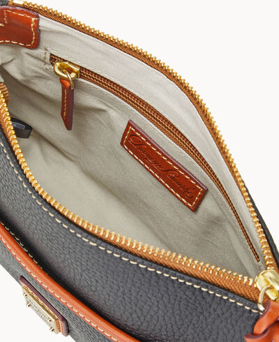 Pebble Grain Ginger Crossbody
